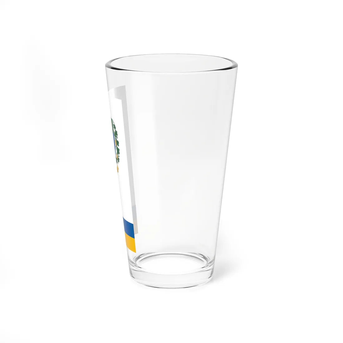 Flag of Sersekszolos vertical (Hungary) Pint Glass 16oz - Go Mug Yourself