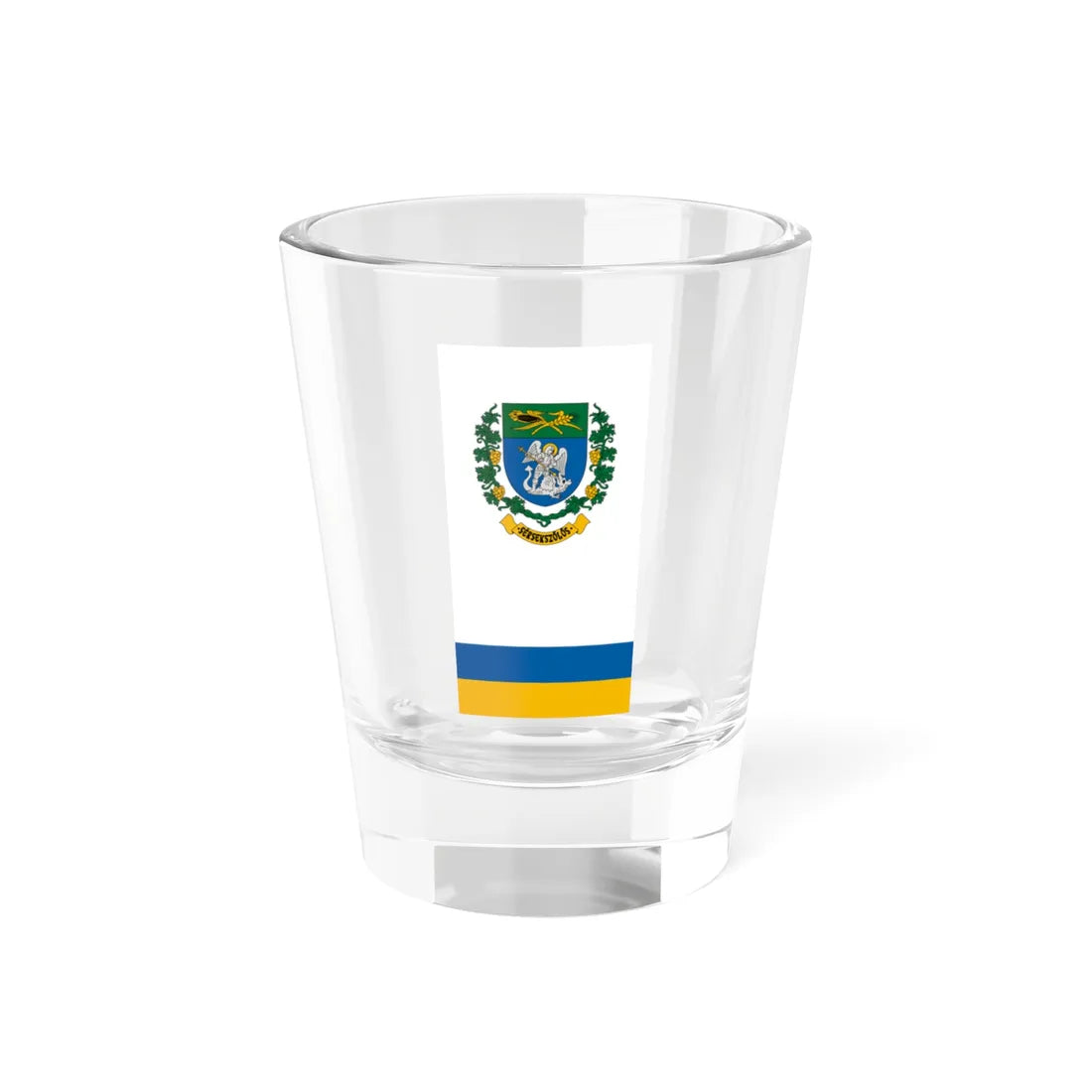 Flag of Sersekszolos vertical (Hungary) Shot Glass 1.5oz 1.5oz - Go Mug Yourself