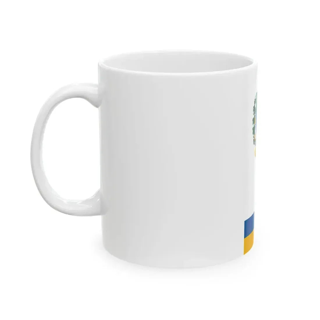Flag of Sersekszolos vertical (Hungary) White Coffee Mug - Go Mug Yourself
