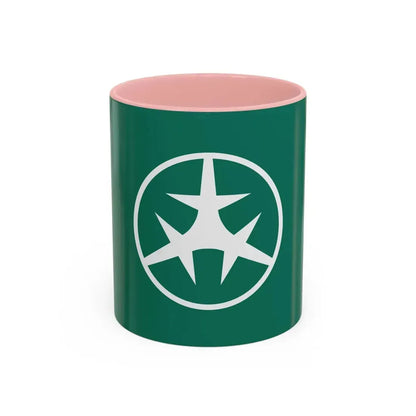 Flag of Setagaya Tokyo Japan - Accent Coffee Mug 11oz Pink - Go Mug Yourself