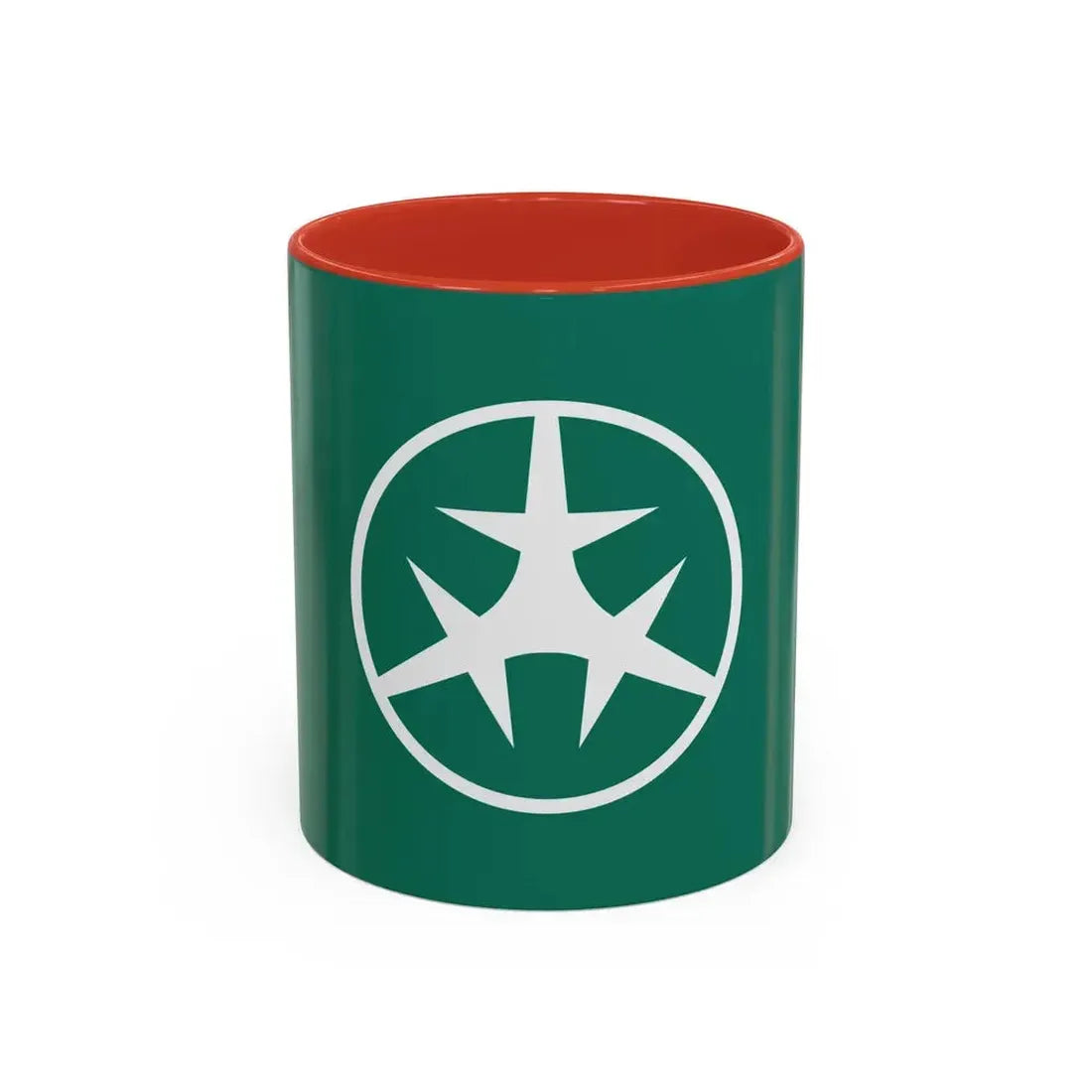 Flag of Setagaya Tokyo Japan - Accent Coffee Mug 11oz Red - Go Mug Yourself