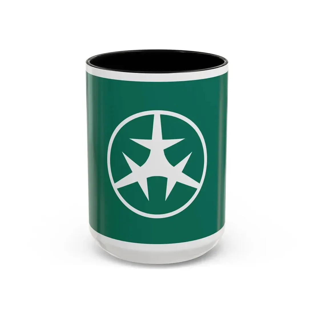 Flag of Setagaya Tokyo Japan - Accent Coffee Mug 15oz Black - Go Mug Yourself