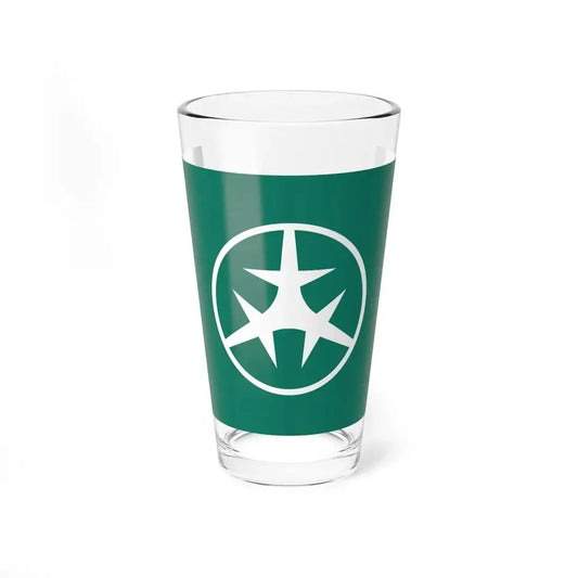 Flag of Setagaya Tokyo Japan - Pint Glass 16oz 16oz - Go Mug Yourself
