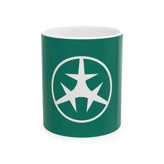 Flag of Setagaya Tokyo Japan - White Coffee Mug 11oz - Go Mug Yourself