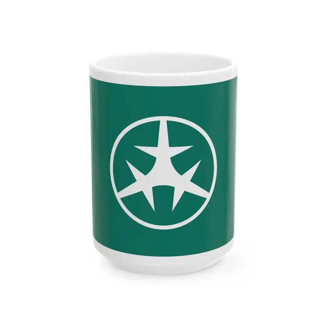 Flag of Setagaya Tokyo Japan - White Coffee Mug 15oz - Go Mug Yourself