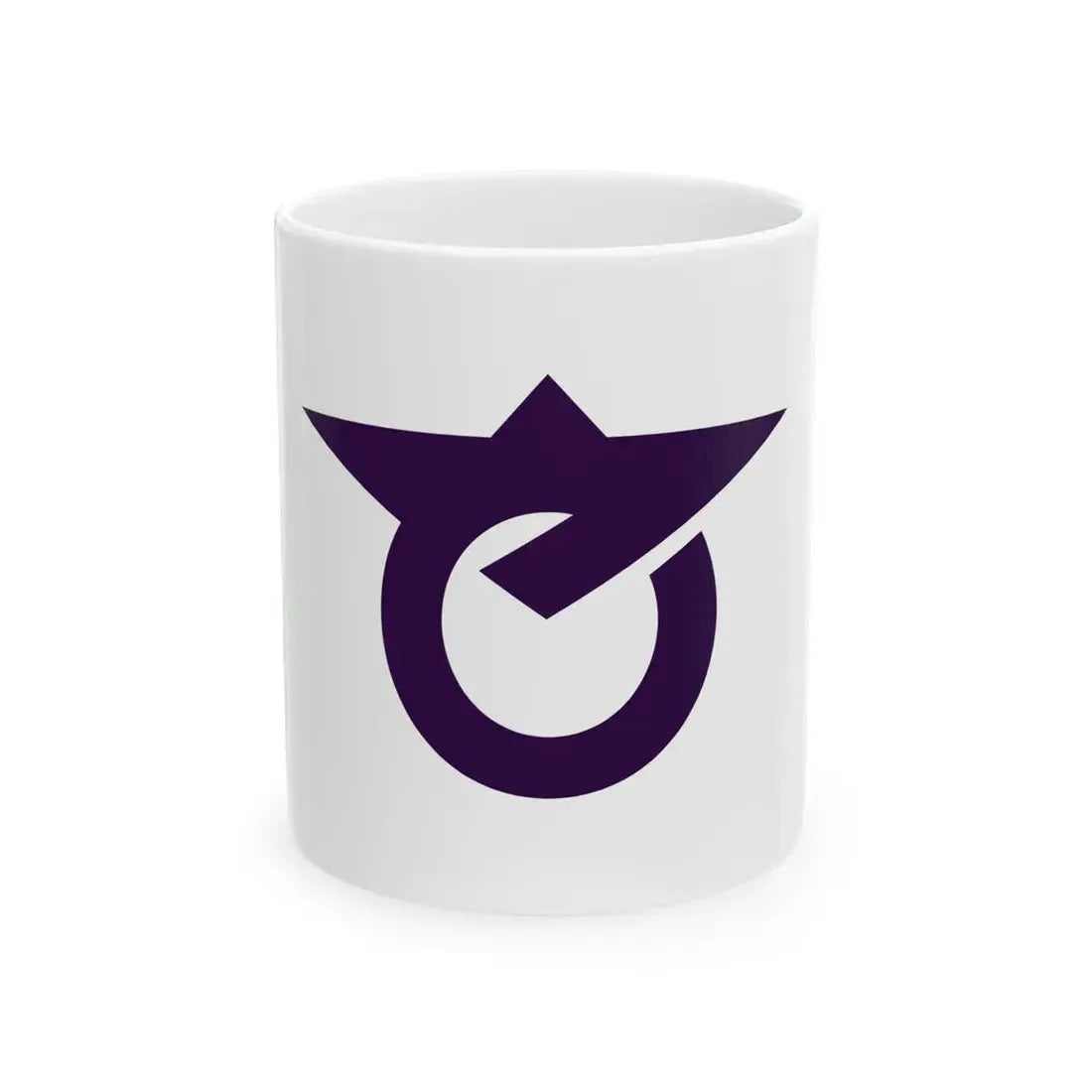 Flag of Setaka Fukuoka 1966-2007 (Japan) White Coffee Mug 11oz - Go Mug Yourself