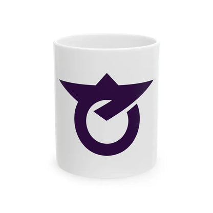 Flag of Setaka Fukuoka 1966-2007 (Japan) White Coffee Mug 11oz - Go Mug Yourself