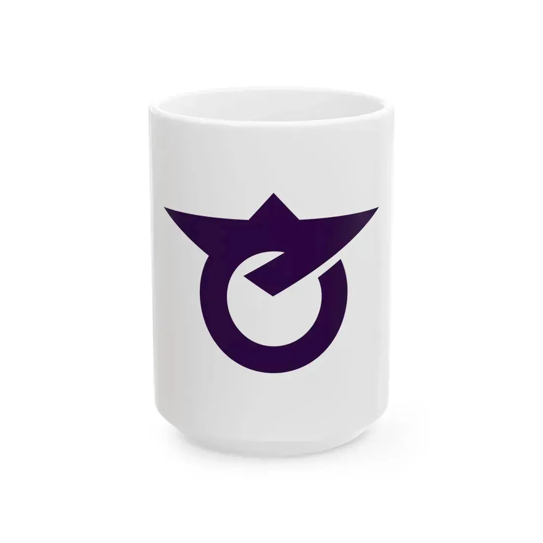 Flag of Setaka Fukuoka 1966-2007 (Japan) White Coffee Mug 15oz - Go Mug Yourself