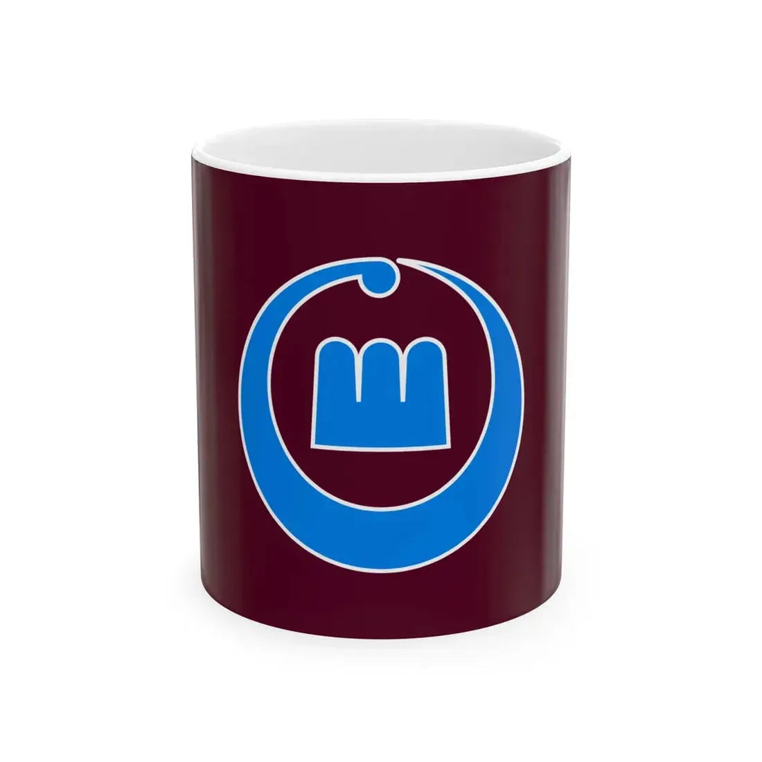 Flag of Setana Hokkaido 1968-2005 (Japan) White Coffee Mug 11oz - Go Mug Yourself