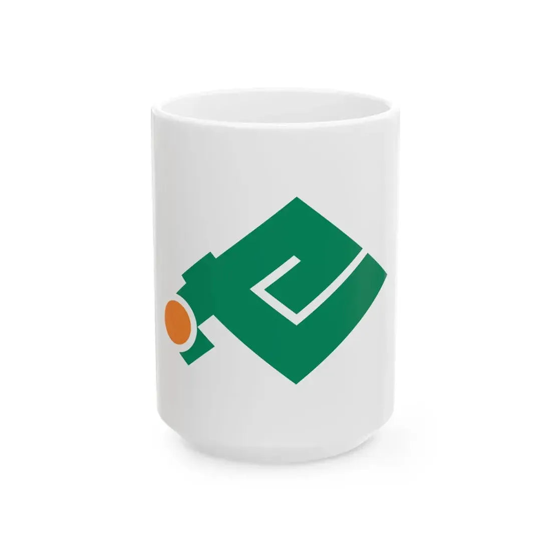 Flag of Setana Hokkaido (Japan) White Coffee Mug 15oz - Go Mug Yourself