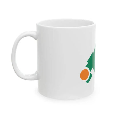 Flag of Setana Hokkaido (Japan) White Coffee Mug - Go Mug Yourself