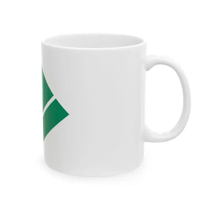 Flag of Setana Hokkaido (Japan) White Coffee Mug - Go Mug Yourself