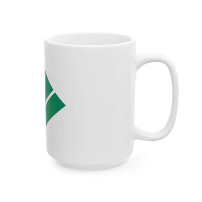 Flag of Setana Hokkaido (Japan) White Coffee Mug - Go Mug Yourself