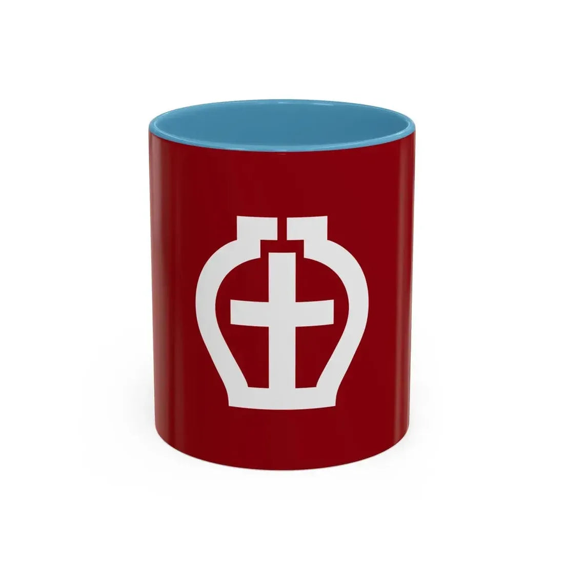 Flag of Seto Aichi Japan - Accent Coffee Mug 11oz Light Blue - Go Mug Yourself