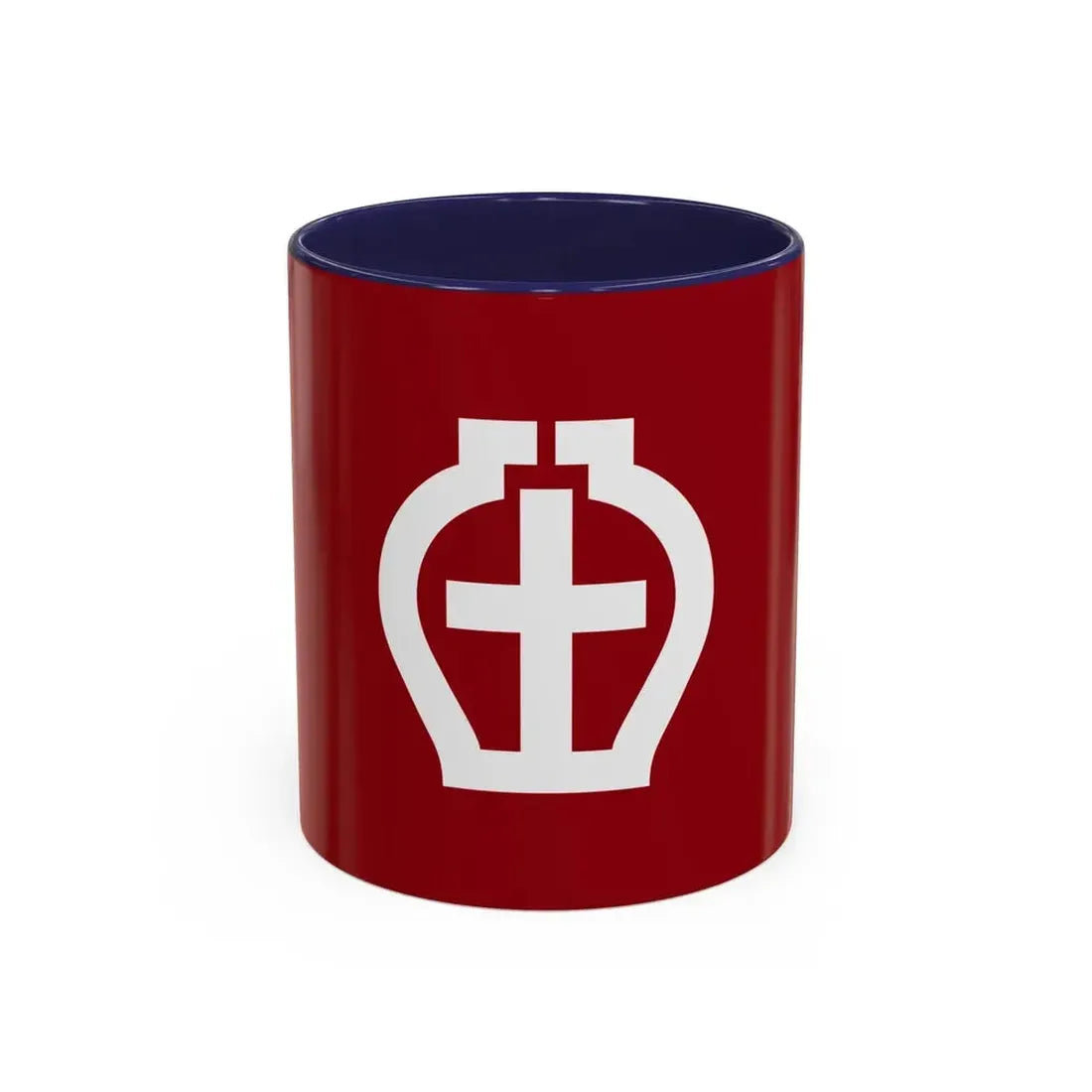 Flag of Seto Aichi Japan - Accent Coffee Mug 11oz Navy - Go Mug Yourself