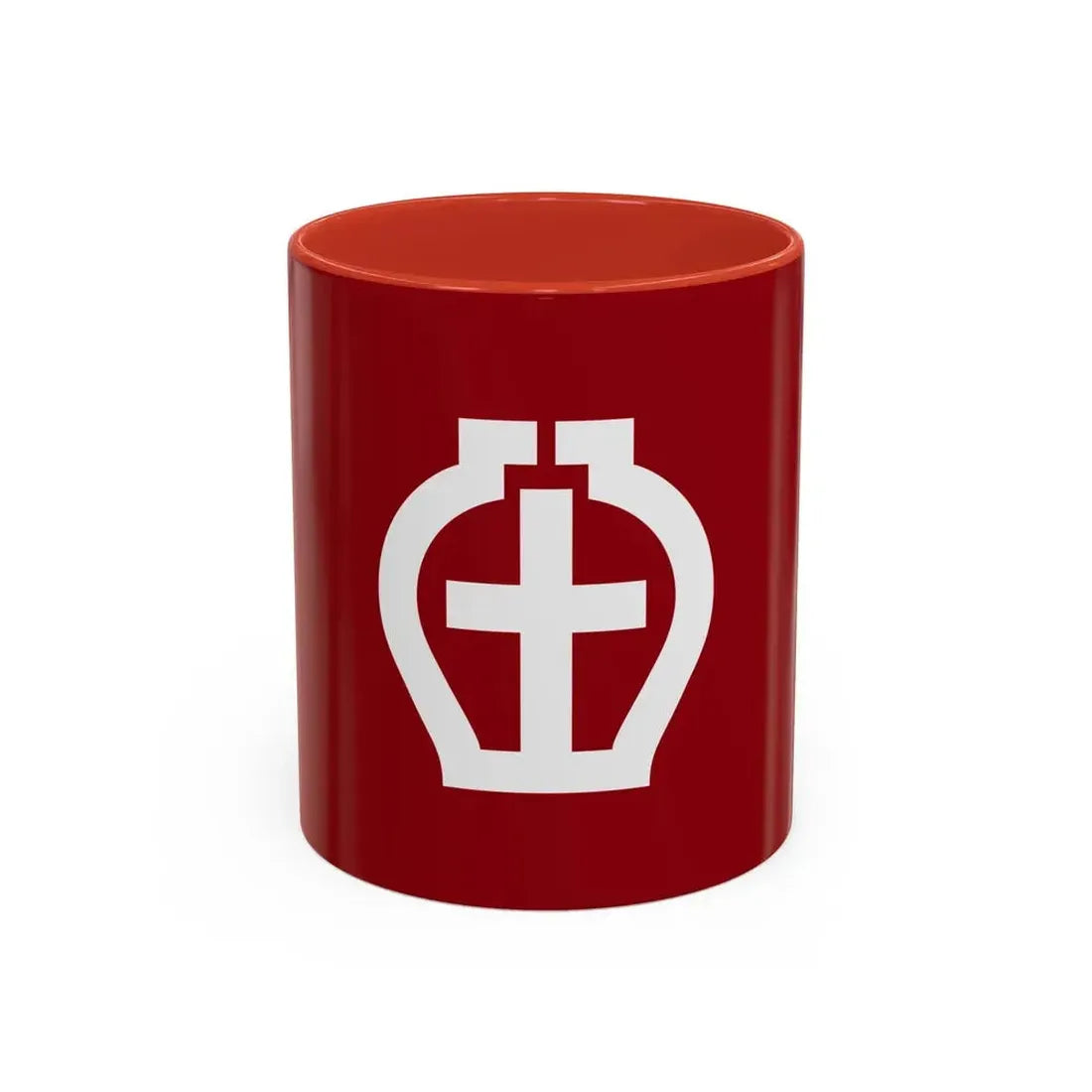 Flag of Seto Aichi Japan - Accent Coffee Mug 11oz Red - Go Mug Yourself