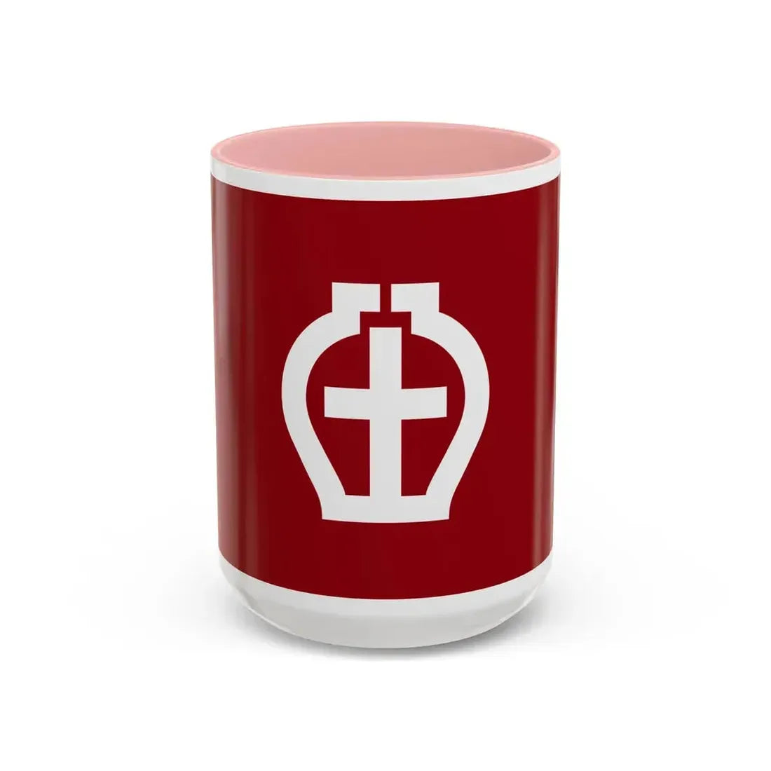 Flag of Seto Aichi Japan - Accent Coffee Mug 15oz Pink - Go Mug Yourself