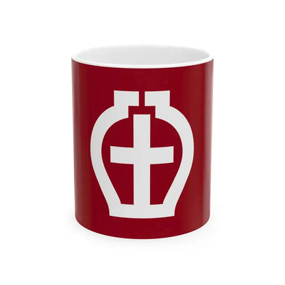 Flag of Seto Aichi (Japan) White Coffee Mug 11oz - Go Mug Yourself