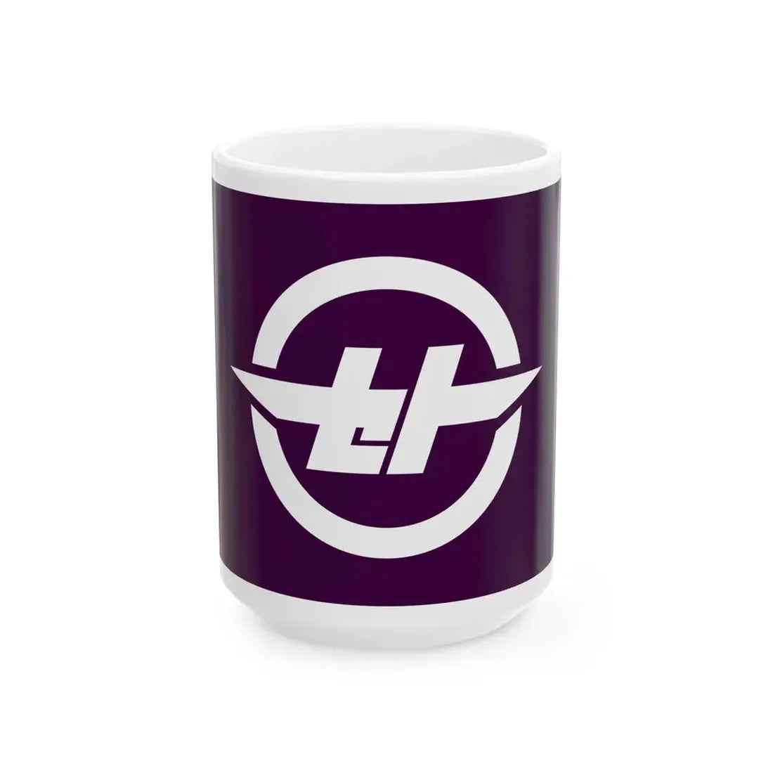 Flag of Seto Okayama 1967-2007 (Japan) White Coffee Mug 15oz - Go Mug Yourself