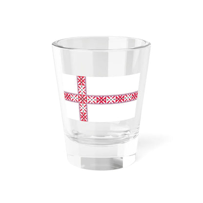 Flag of Setomaa (Estonia) Shot Glass 1.5oz 1.5oz - Go Mug Yourself