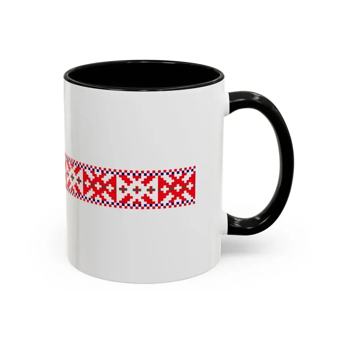 Flag of Setos Estonia - Accent Coffee Mug - Go Mug Yourself