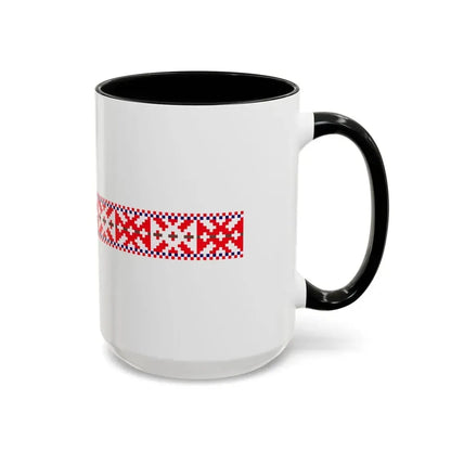 Flag of Setos Estonia - Accent Coffee Mug - Go Mug Yourself