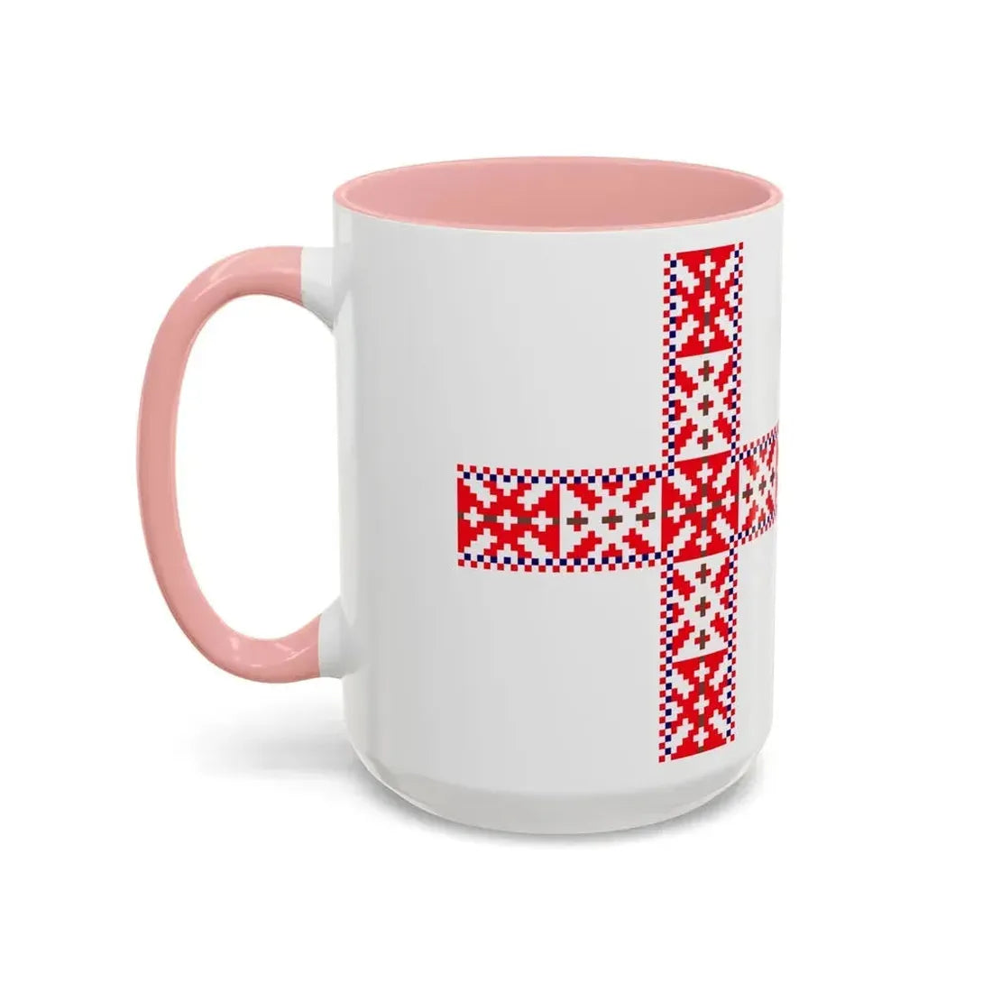 Flag of Setos Estonia - Accent Coffee Mug - Go Mug Yourself