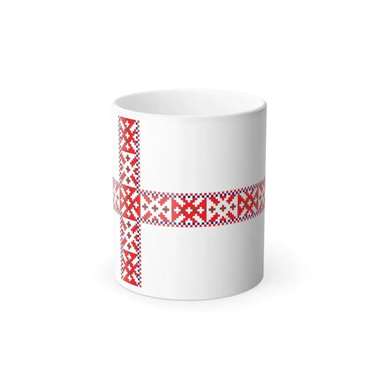 Flag of Setos Estonia - Color Changing Coffee Mug 11oz - Go Mug Yourself