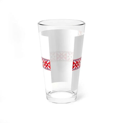 Flag of Setos Estonia - Pint Glass 16oz - Go Mug Yourself