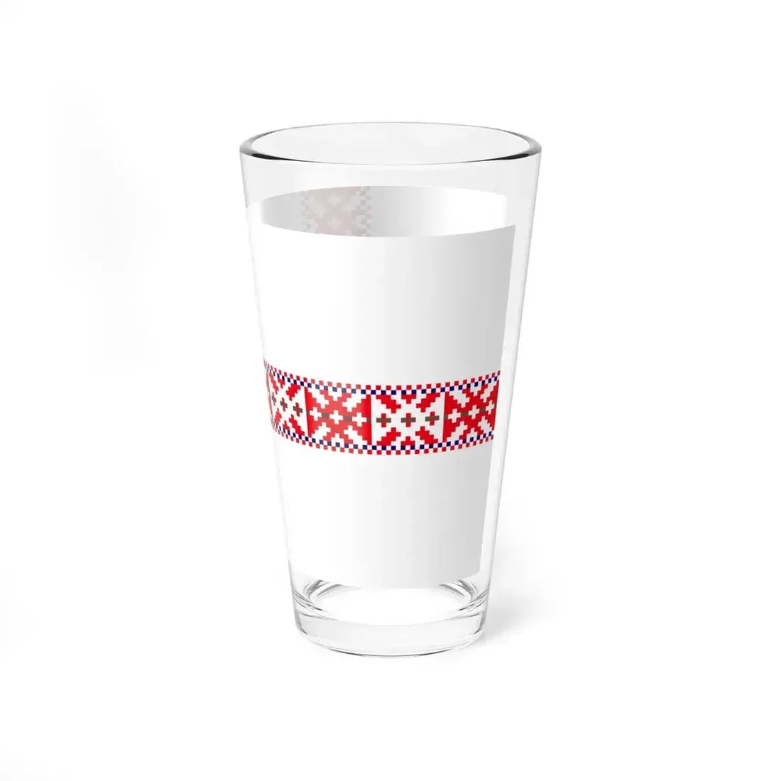 Flag of Setos Estonia - Pint Glass 16oz - Go Mug Yourself