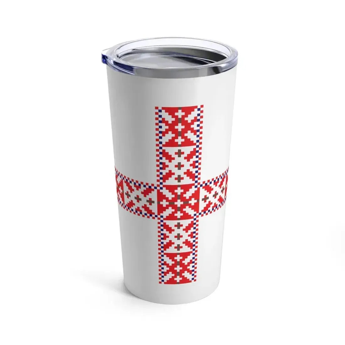 Flag of Setos Estonia - Tumbler 20oz - Go Mug Yourself