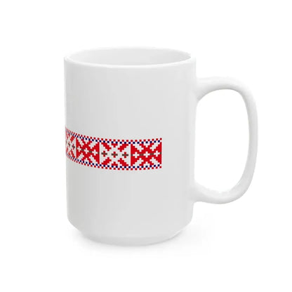 Flag of Setos Estonia - White Coffee Mug - Go Mug Yourself