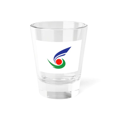 Flag of Setouchi Okayama (Japan) Shot Glass 1.5oz - Go Mug Yourself