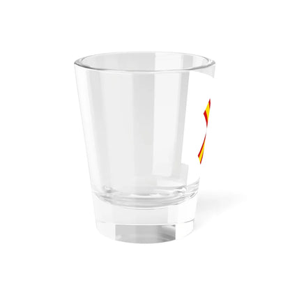 Flag of SEV (Spain) Shot Glass 1.5oz - Go Mug Yourself