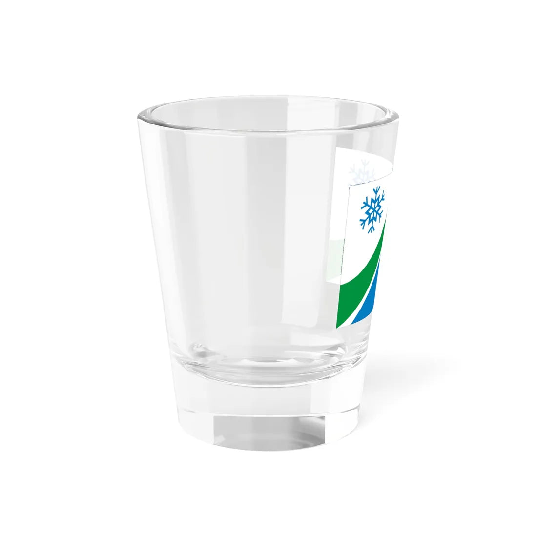 Flag of Severny rayon Novosibirsk oblast (Russia) Shot Glass 1.5oz - Go Mug Yourself