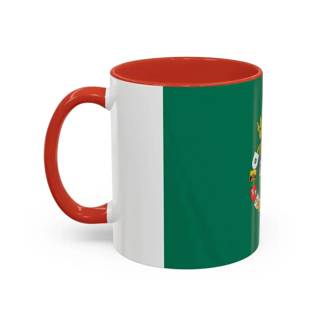 Flag of Sevilla Spain - Accent Coffee Mug - Go Mug Yourself