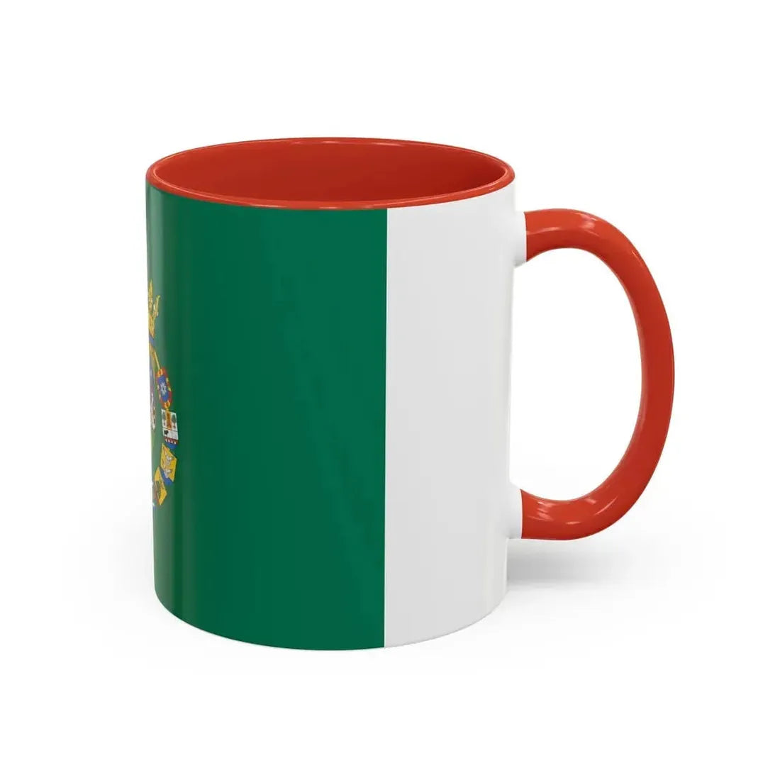 Flag of Sevilla Spain - Accent Coffee Mug - Go Mug Yourself