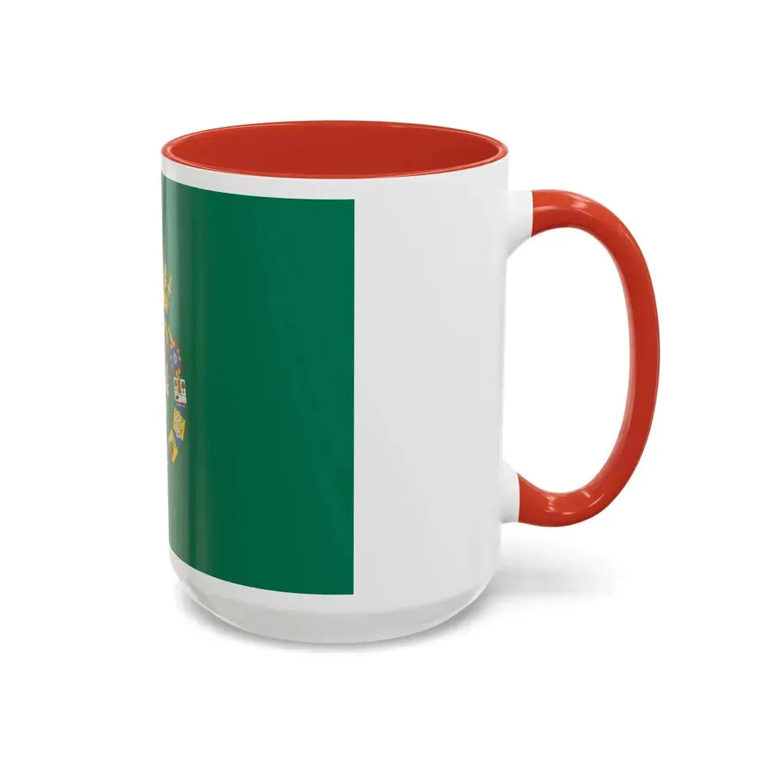Flag of Sevilla Spain - Accent Coffee Mug - Go Mug Yourself