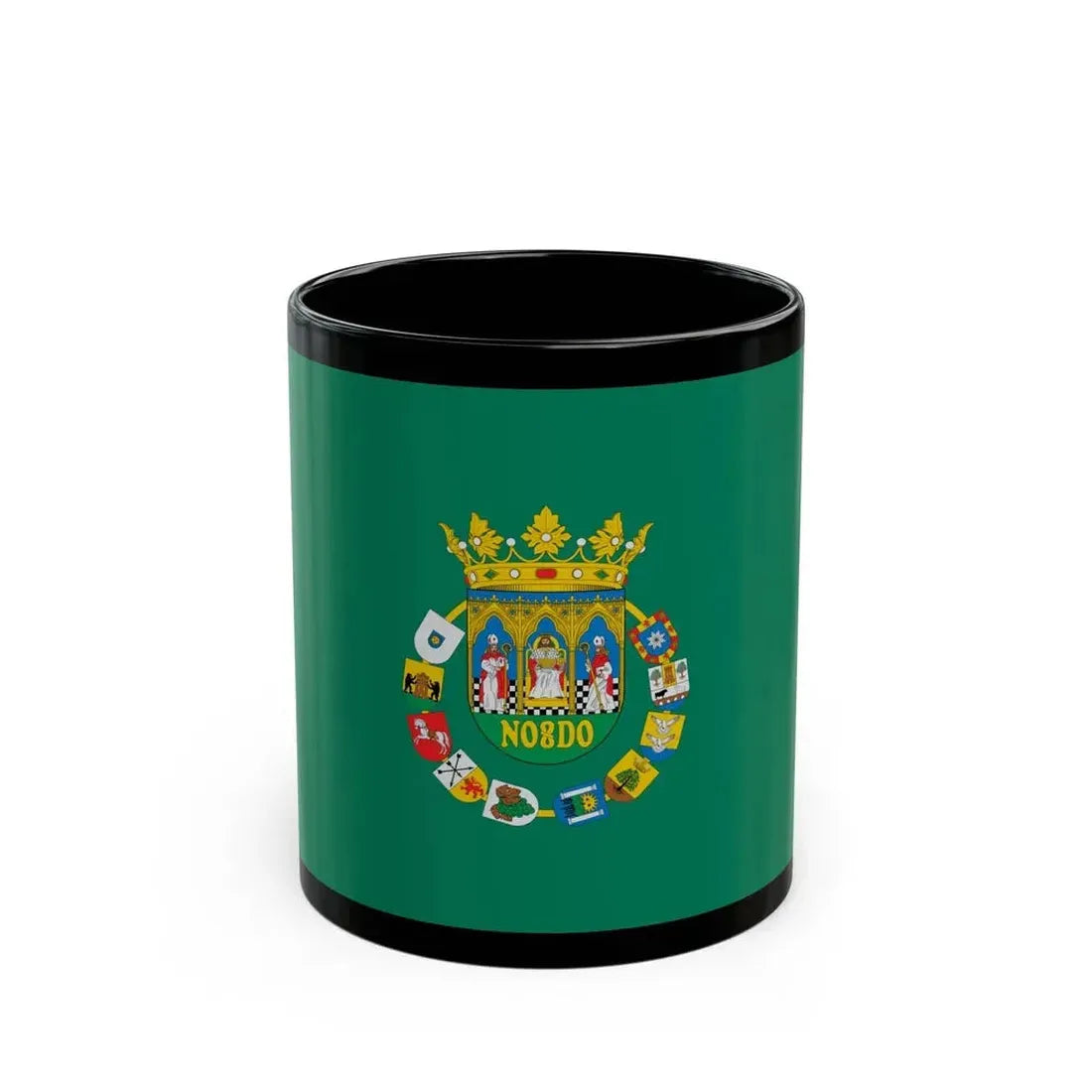 Flag of Sevilla Spain - Black Coffee Mug 11oz - Go Mug Yourself
