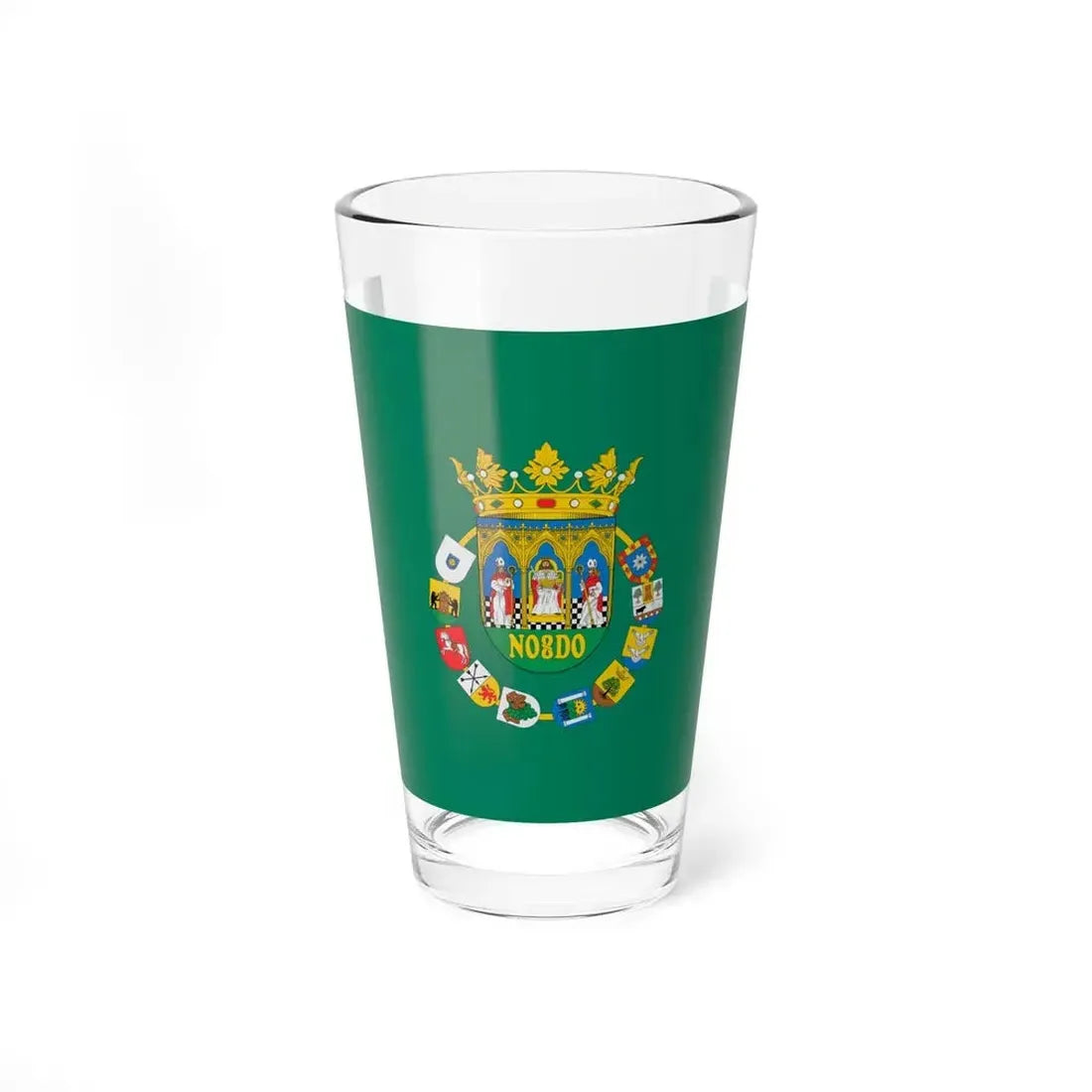 Flag of Sevilla Spain - Pint Glass 16oz 16oz - Go Mug Yourself
