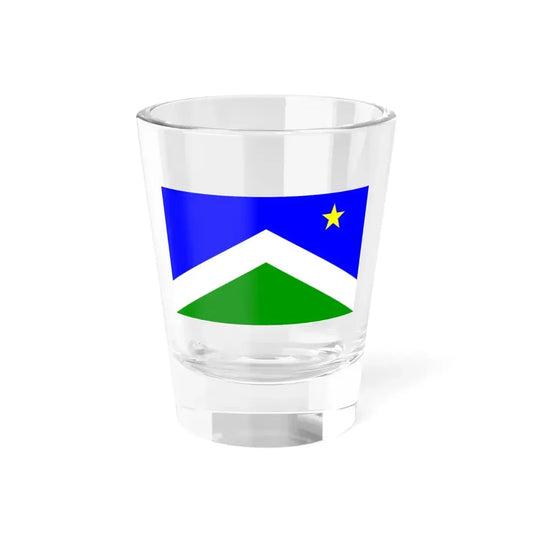 Flag of Seward Alaska (United States) Shot Glass 1.5oz 1.5oz - Go Mug Yourself