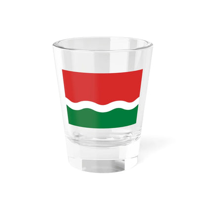 Flag of Seychelles 1977-1996 2-3 (Seychelles) Shot Glass 1.5oz 1.5oz - Go Mug Yourself