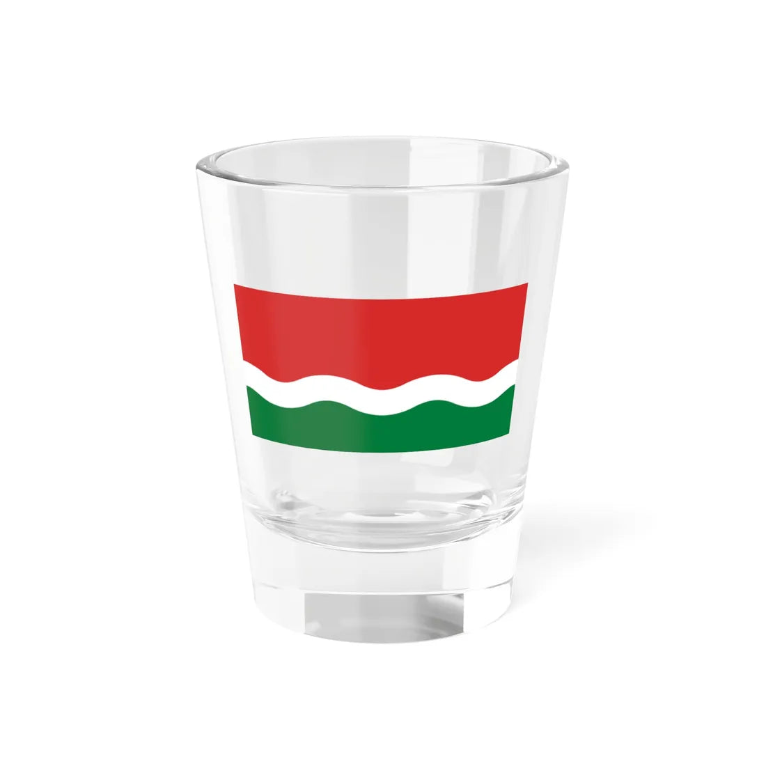 Flag of Seychelles 1977-1996 (Seychelles) Shot Glass 1.5oz 1.5oz - Go Mug Yourself