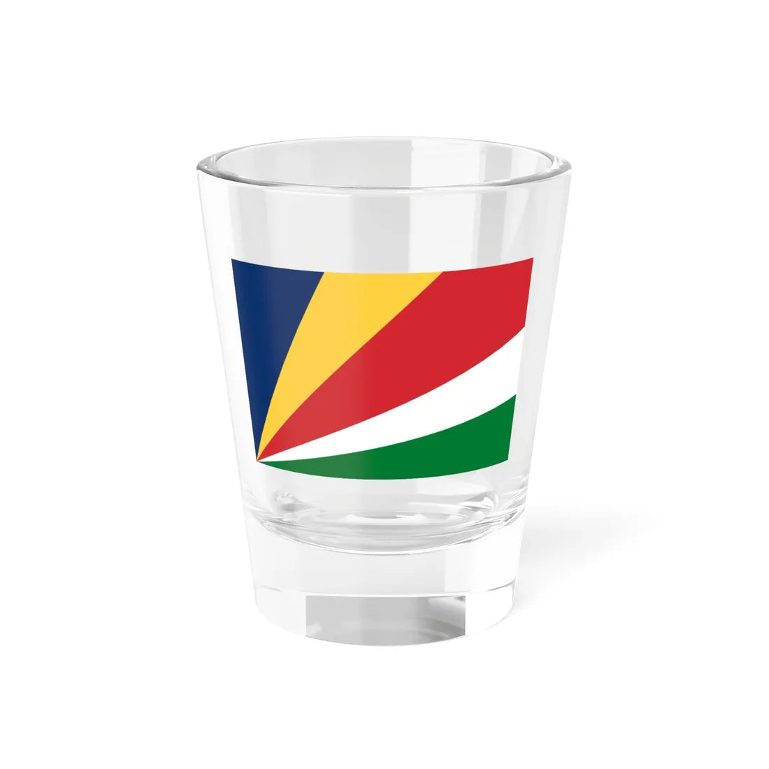 Flag of Seychelles 2-3 (Seychelles) Shot Glass 1.5oz 1.5oz - Go Mug Yourself