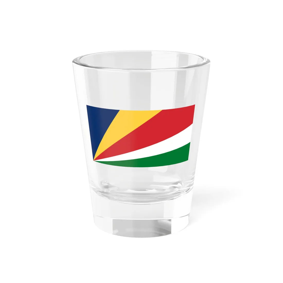 Flag of Seychelles (Seychelles) Shot Glass 1.5oz 1.5oz - Go Mug Yourself