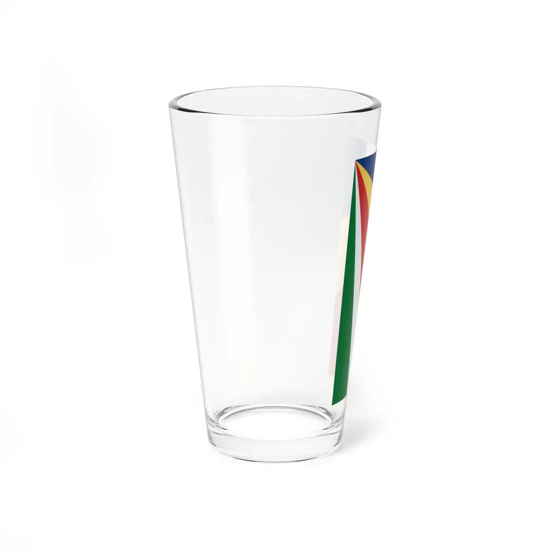 Flag of Seychelles vertical (Seychelles) Pint Glass 16oz - Go Mug Yourself
