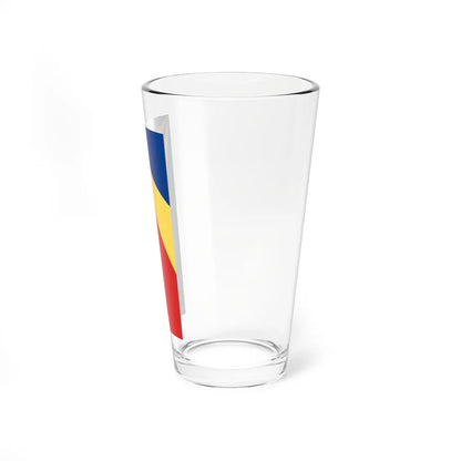 Flag of Seychelles vertical (Seychelles) Pint Glass 16oz - Go Mug Yourself