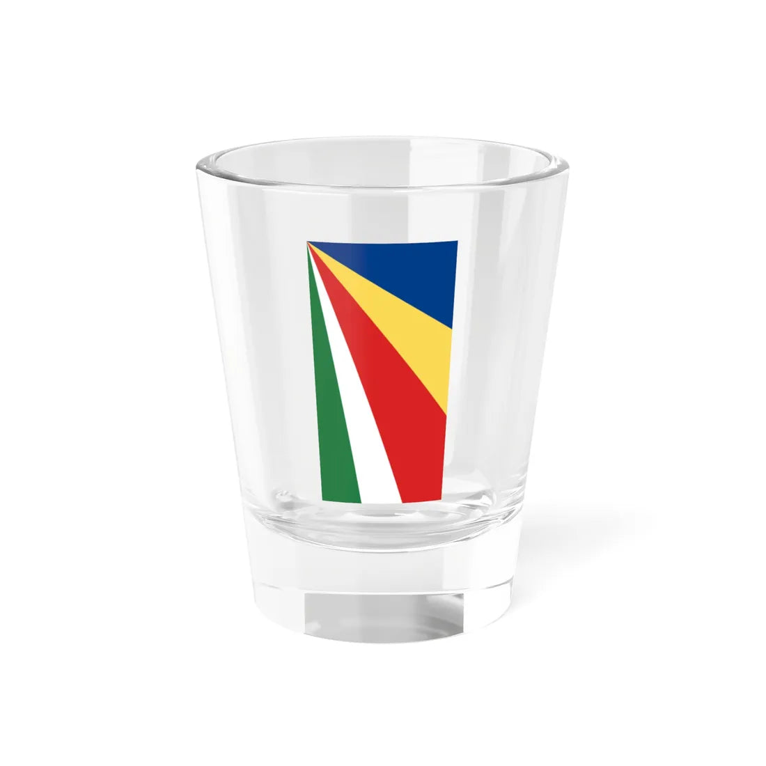 Flag of Seychelles vertical (Seychelles) Shot Glass 1.5oz 1.5oz - Go Mug Yourself