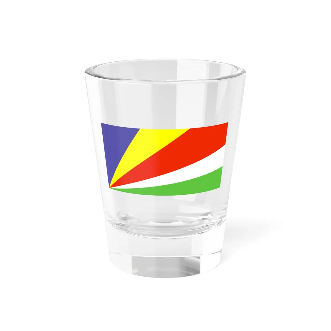 Flag of Seychelles WFB 2000 (Seychelles) Shot Glass 1.5oz 1.5oz - Go Mug Yourself