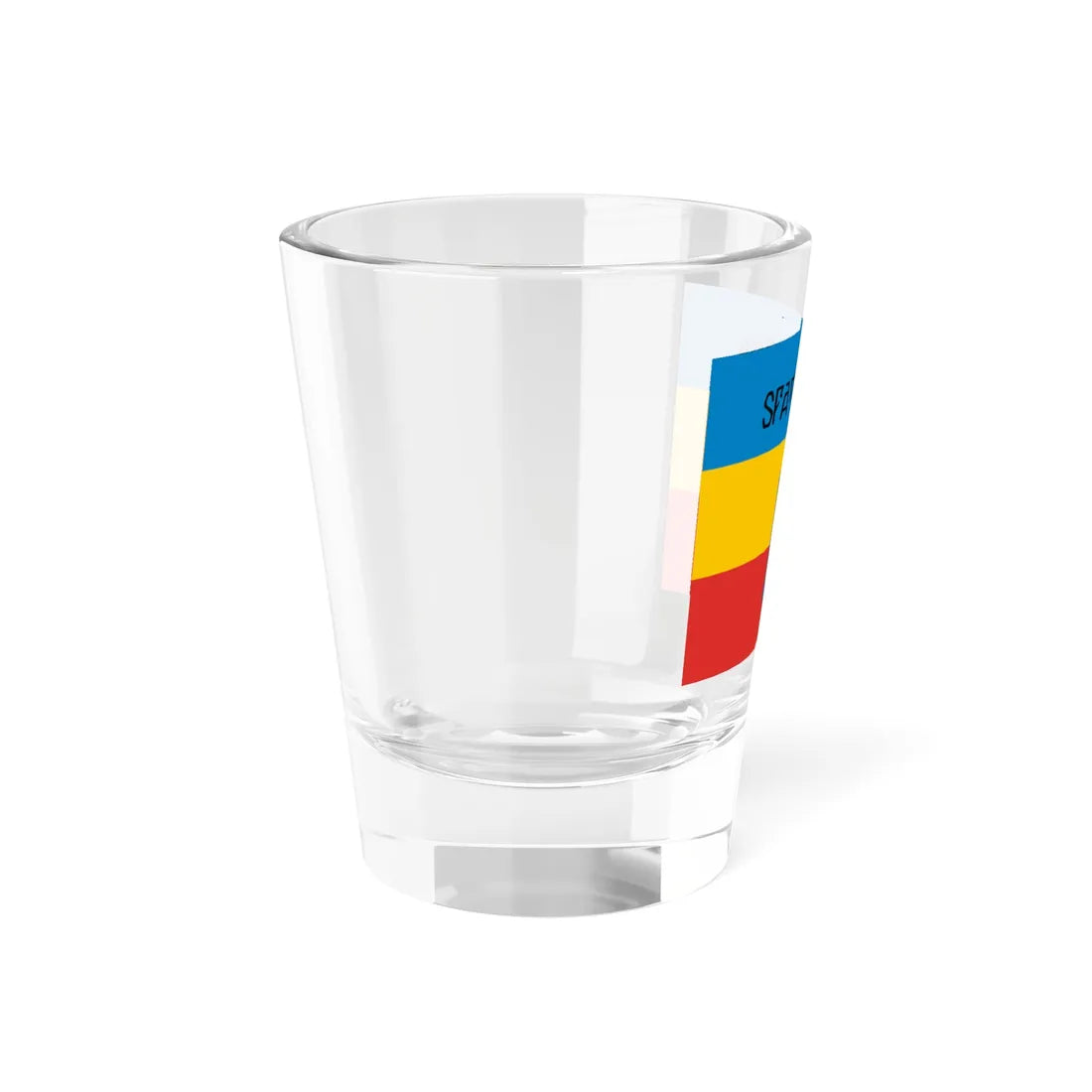 Flag of Sfatul Tarii (Moldova) Shot Glass 1.5oz - Go Mug Yourself